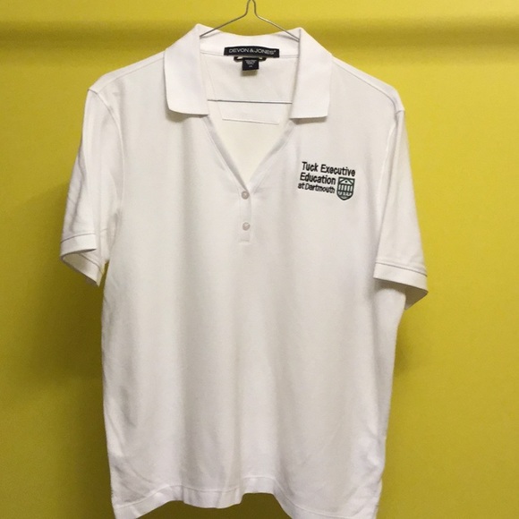 Devon & Jones Tops - NWOT Dartmouth Tuck M women’s polo shirt